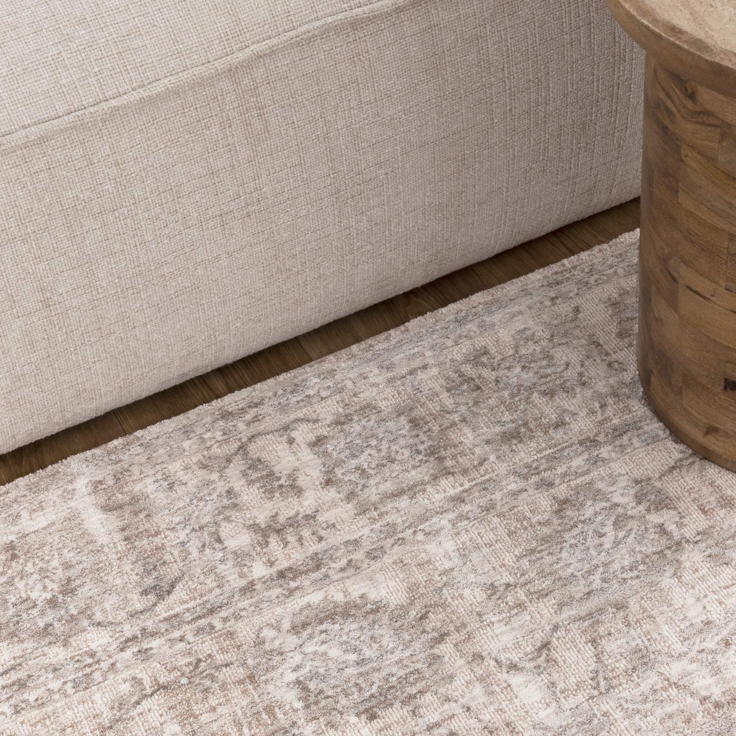 Solace Beige Transitional Rug