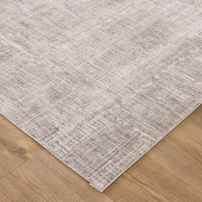 Solace Ivory Beige Lines Rug