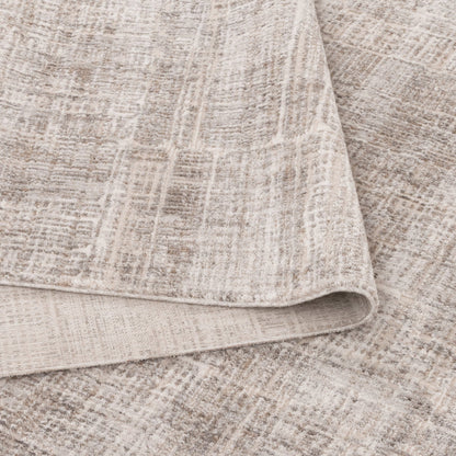 Solace Ivory Beige Lines Rug