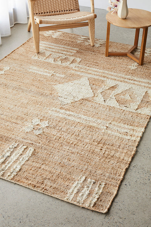 Ombra Natural Wool & Jute Rug