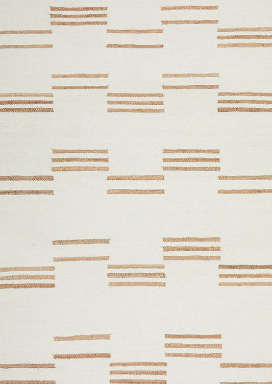Ombra Flax Beige Wool & Jute Rug