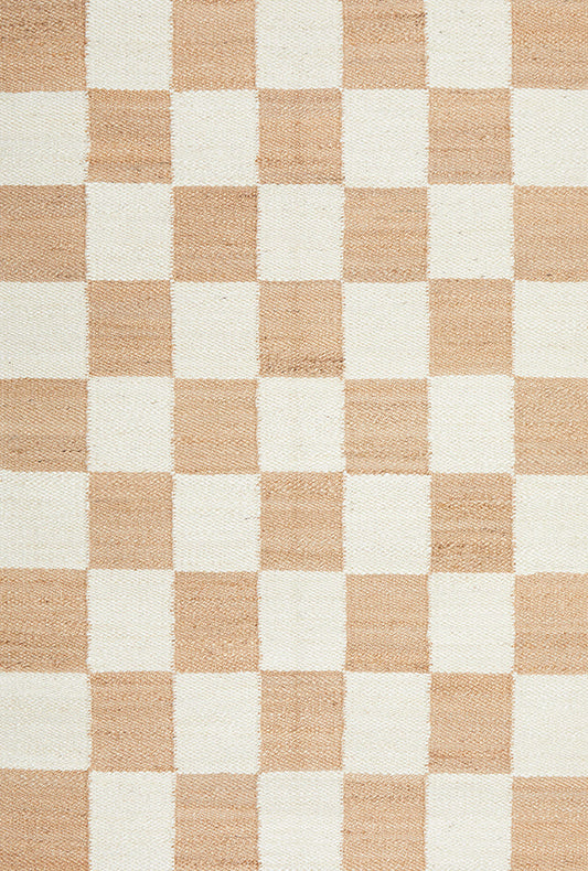 Ombra Straw Beige Wool & Jute Rug
