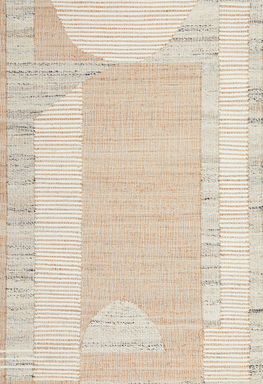 Ombra Hessian Beige Wool & Jute Rug