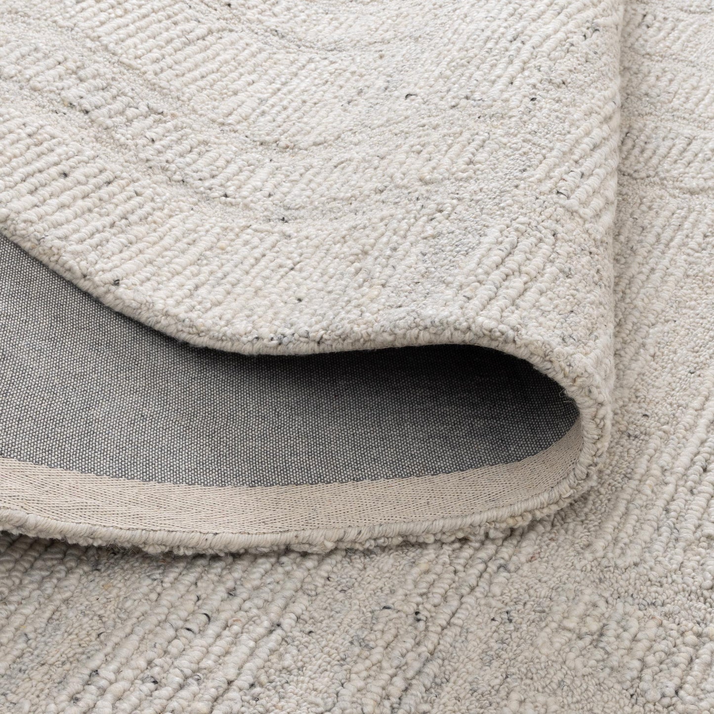 Serenity Silver Wool Rug