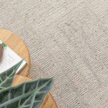 Serenity Silver Wool Rug