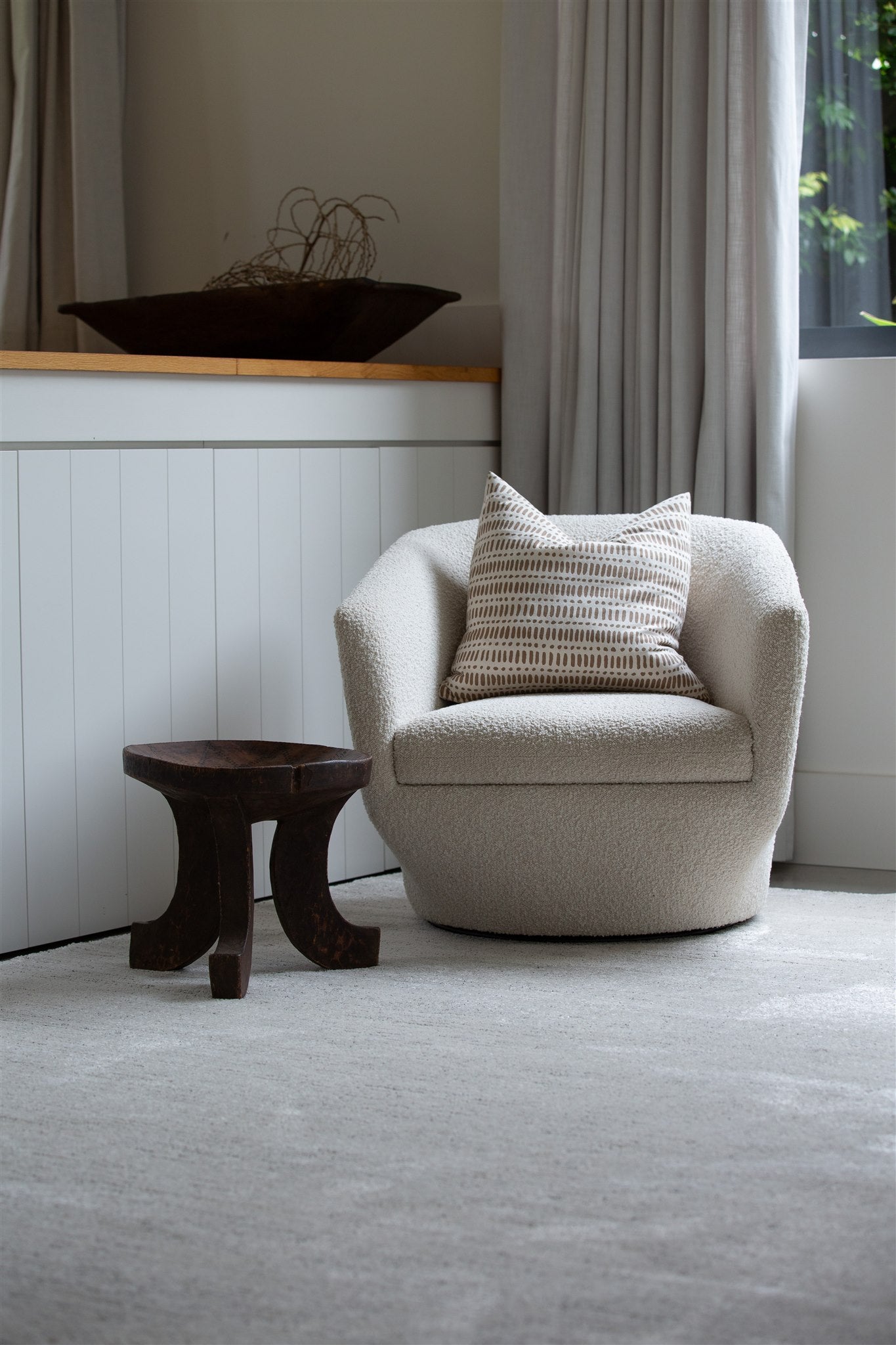 Solis Brown Lines Rug