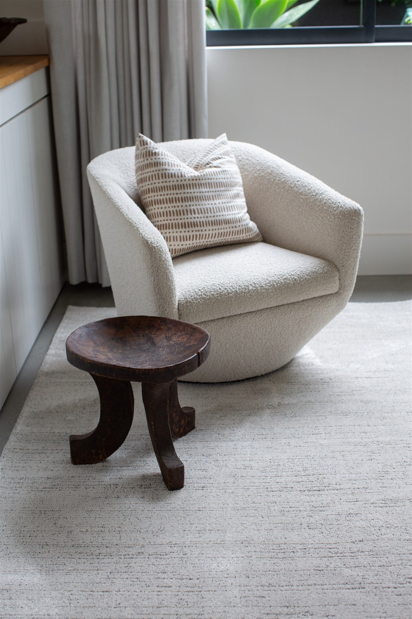 Solis Brown Lines Rug