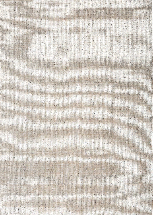 Selvia Beige Wool & Jute Rug