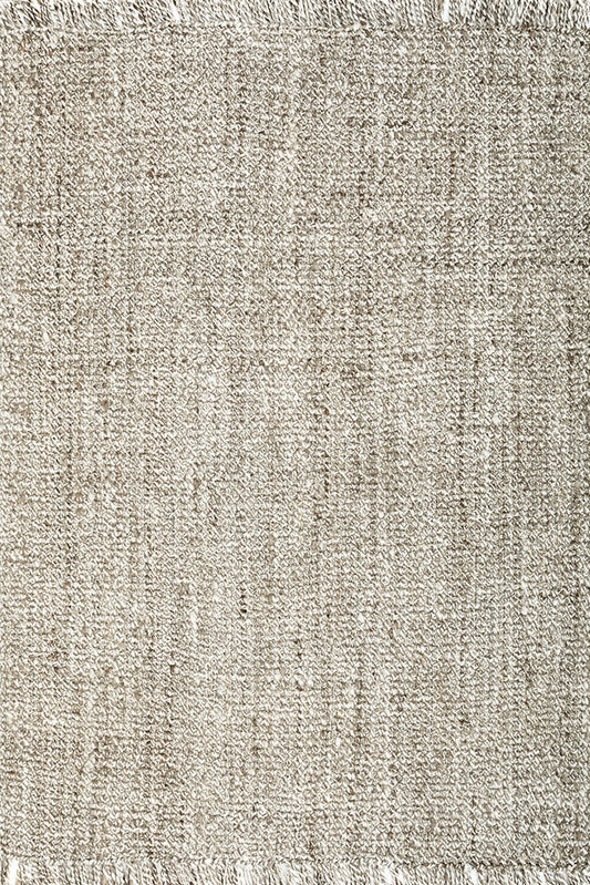 Selvia Silver Wool & Jute Rug
