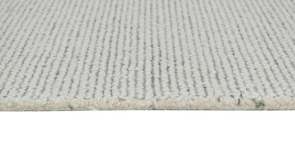 Talo Ivory Grey Wool Rug
