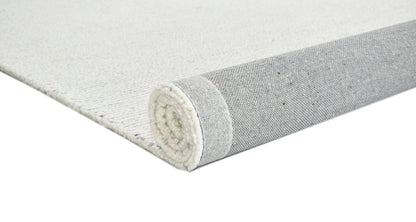Talo Ivory Grey Wool Rug