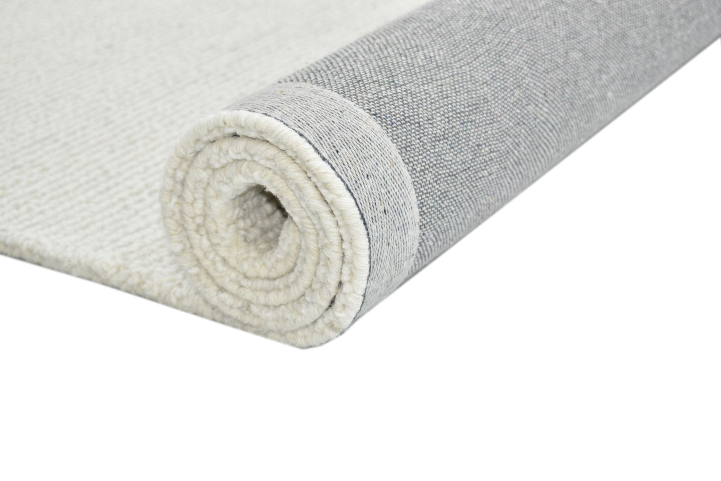 Talo White Wool Rug