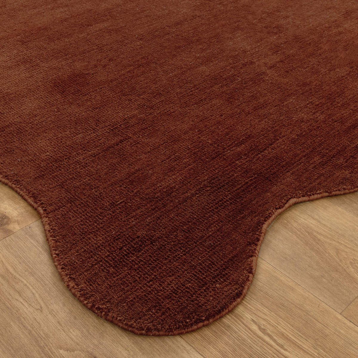 Ondella Terracotta Round Rug