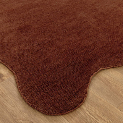 Ondella Terracotta Round Rug