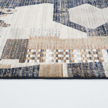 Tova Cairo Black Rug