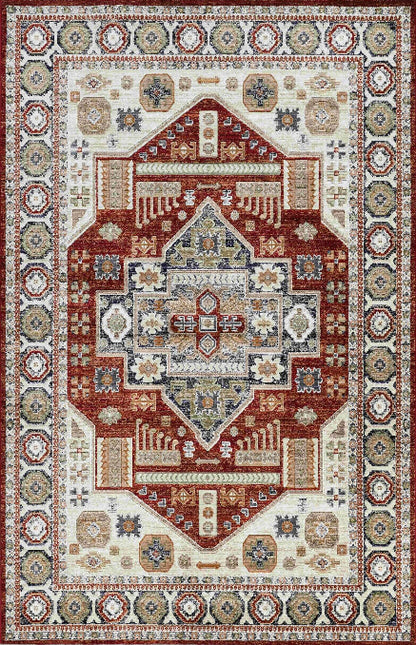 Tova Tribal Red Rug