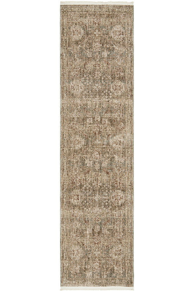 Talvera Brown & Green Rug