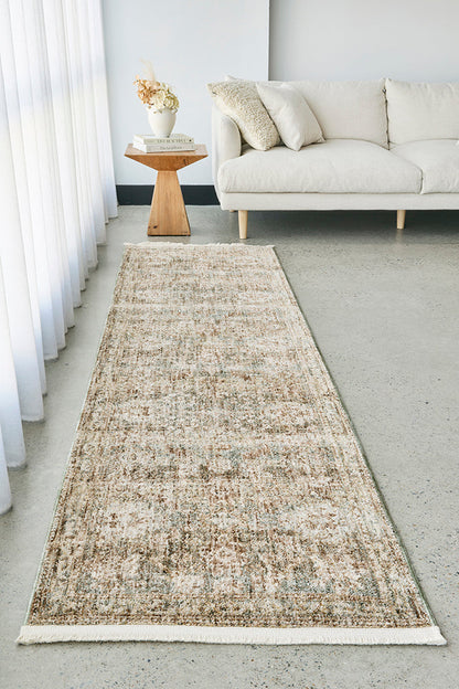 Talvera Brown & Green Rug