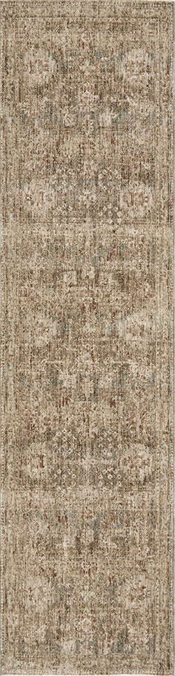 Talvera Brown & Sage Runner Rug