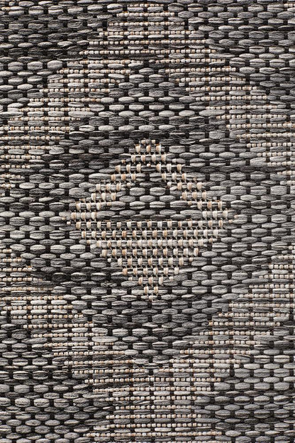 Terrazza Black Runner Rug