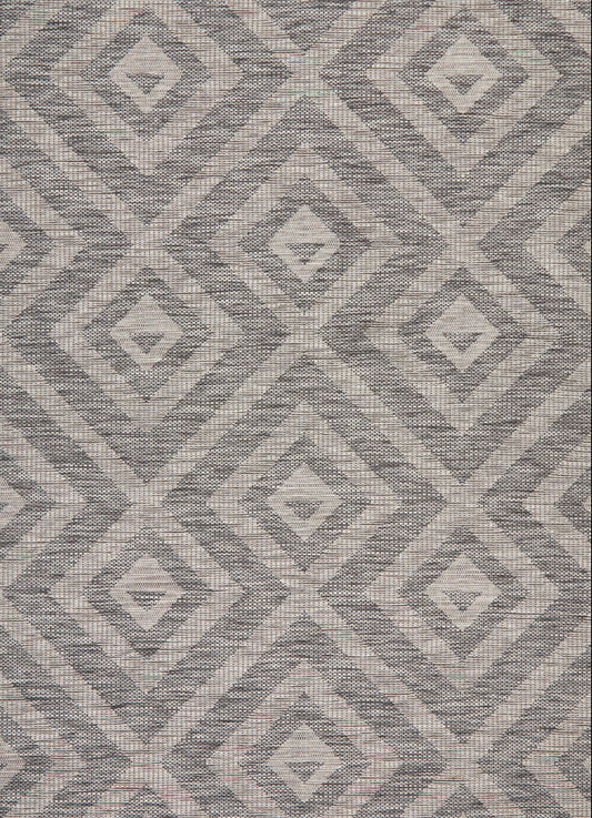 Terrazza Jet Brown Rug