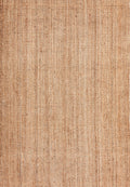 Tessura Stripes Natural Beige Jute & Cotton Rug