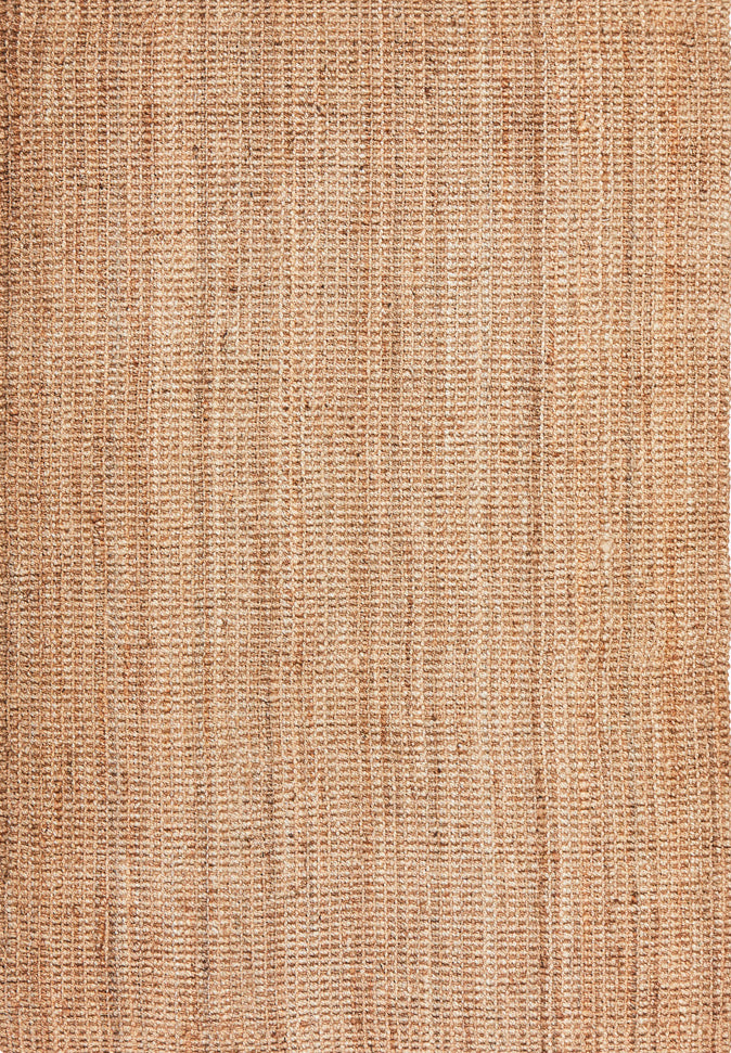 Tessura Stripes Natural Beige Jute & Cotton Rug