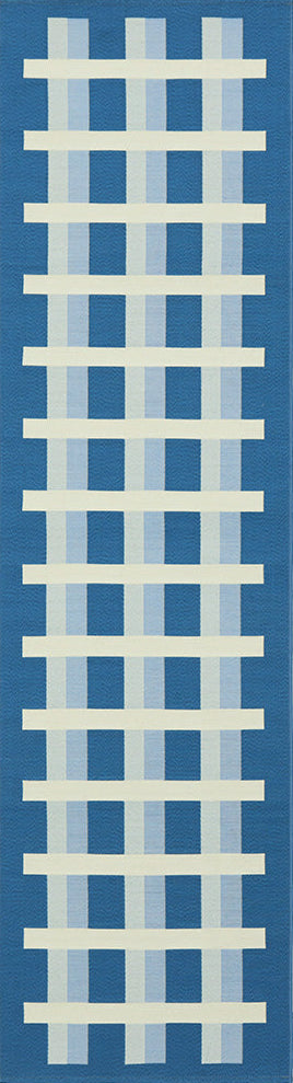 Tramella Blue Runner Rug