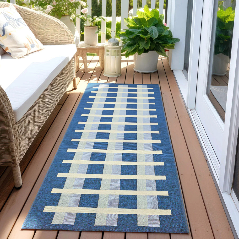 Tramella Blue Runner Rug