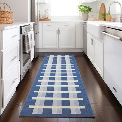 Tramella Blue Runner Rug