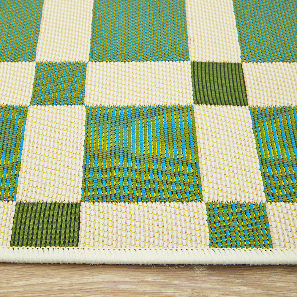 Tramella Celadon Green Runner Rug