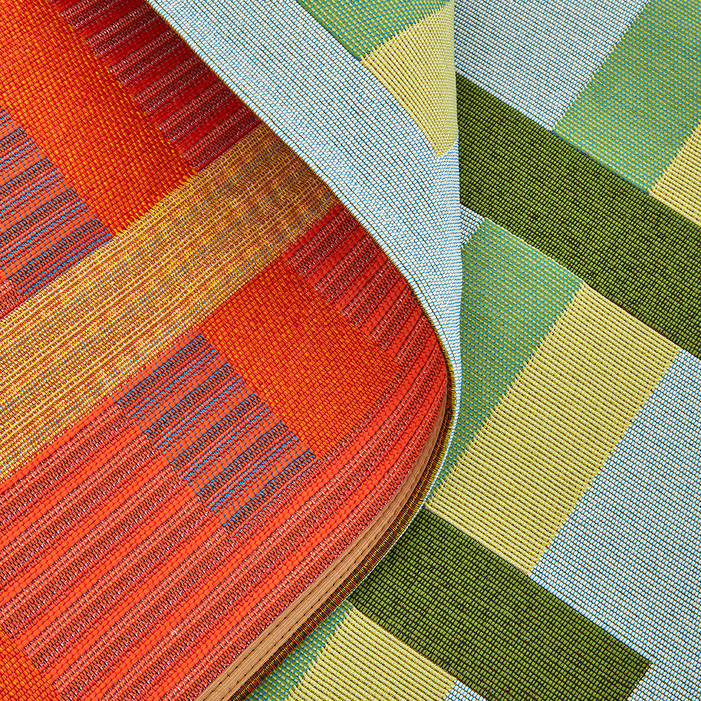 Tramella Green Runner Rug