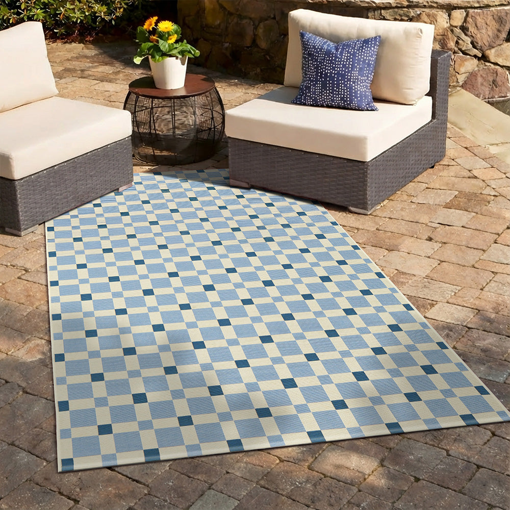 Tramella Indigo Blue Rug