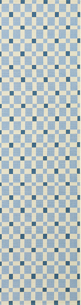 Tramella Indigo Blue Runner Rug