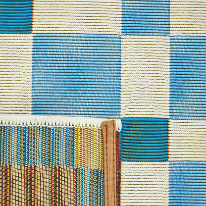 Tramella Indigo Blue Runner Rug
