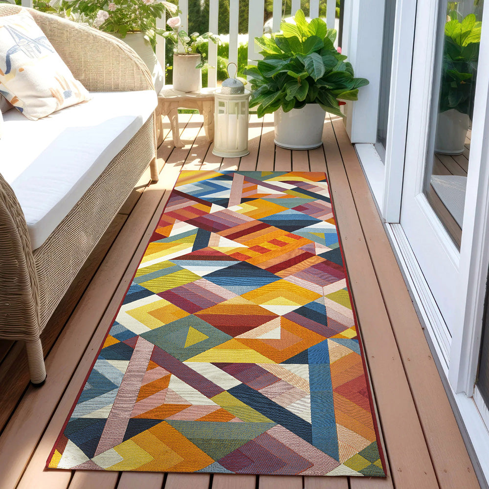 Tramella Mosaic Multicolor Rug