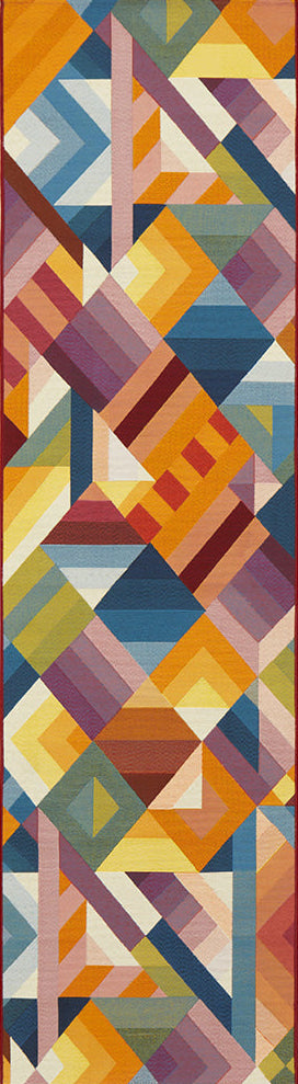 Tramella Mosaic Multicolor Runner Rug