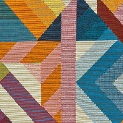Tramella Mosaic Multicolor Runner Rug