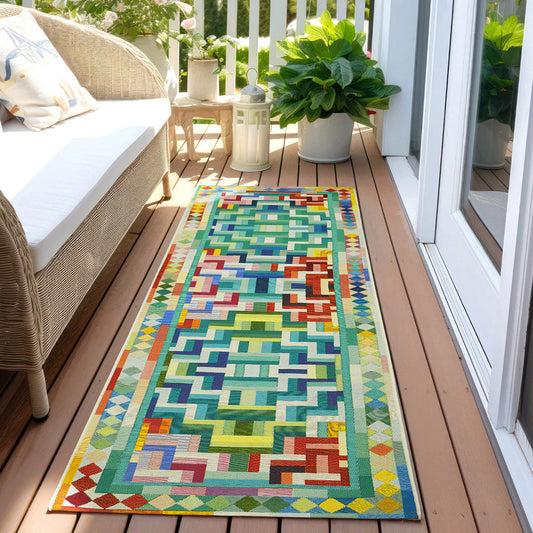 Tramella Multicolor Runner Rug