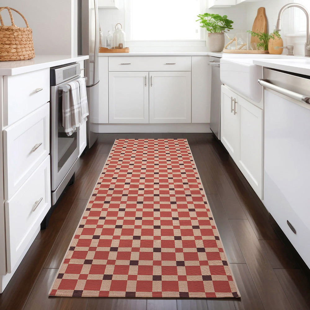 Tramella Rose Pink Runner Rug