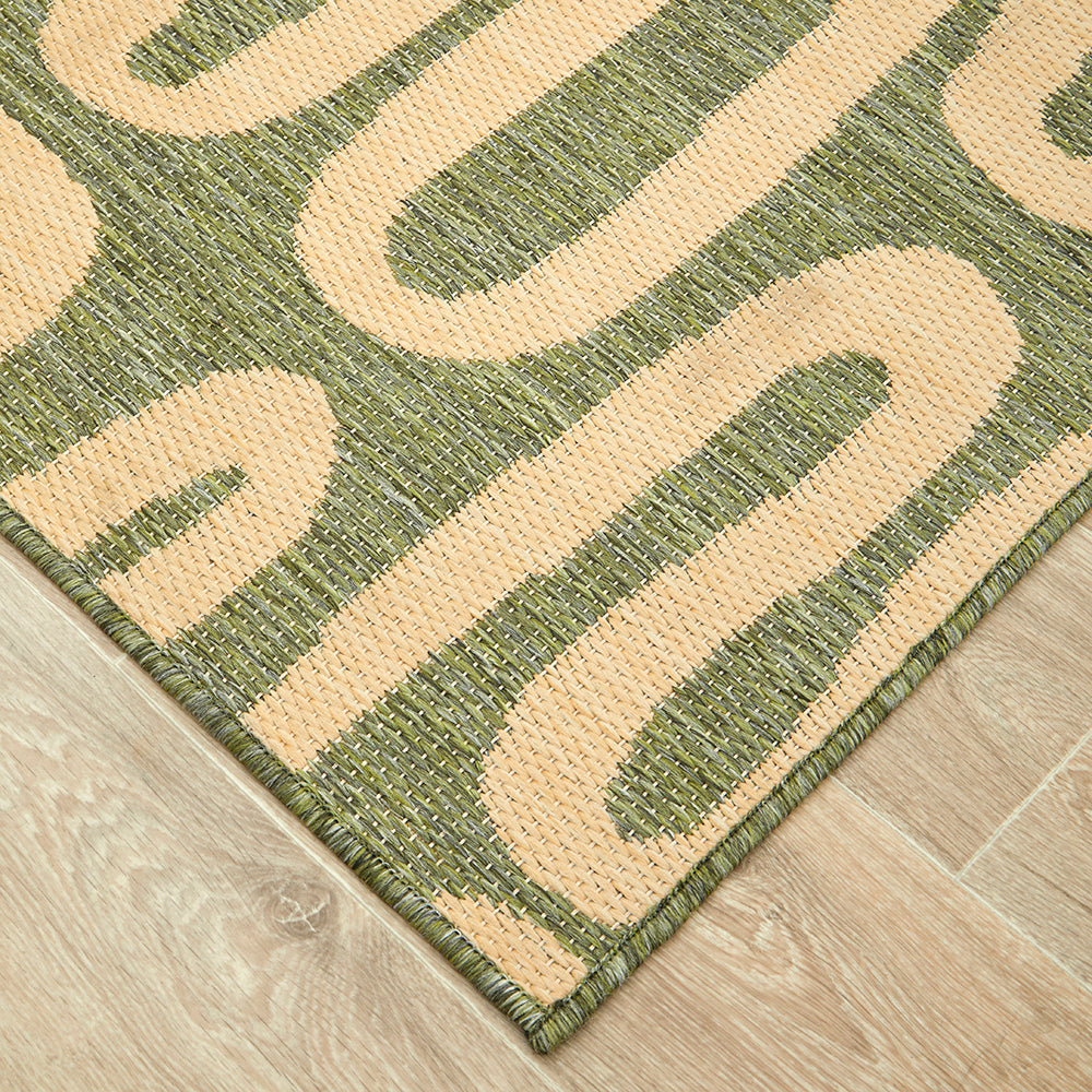 Travessa Green Runner Rug