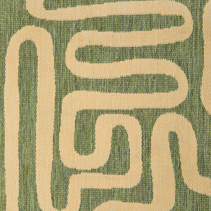 Travessa Green Runner Rug
