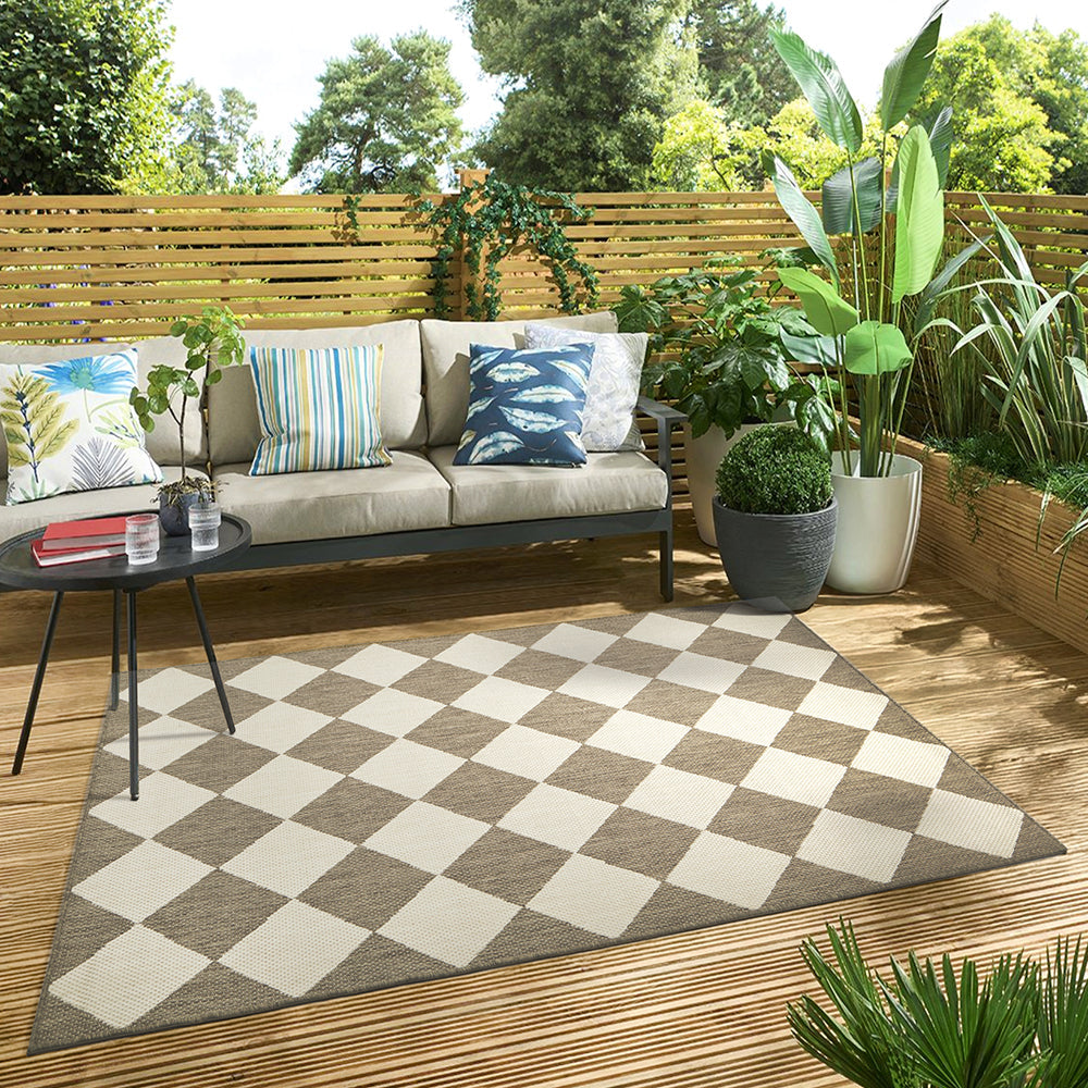 Travessa Taupe Brown Rug