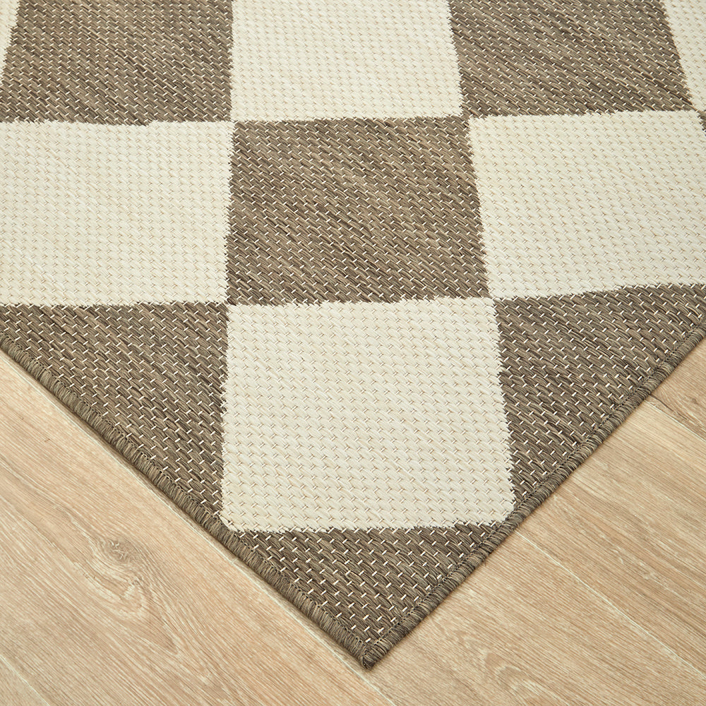 Travessa Taupe Brown Rug