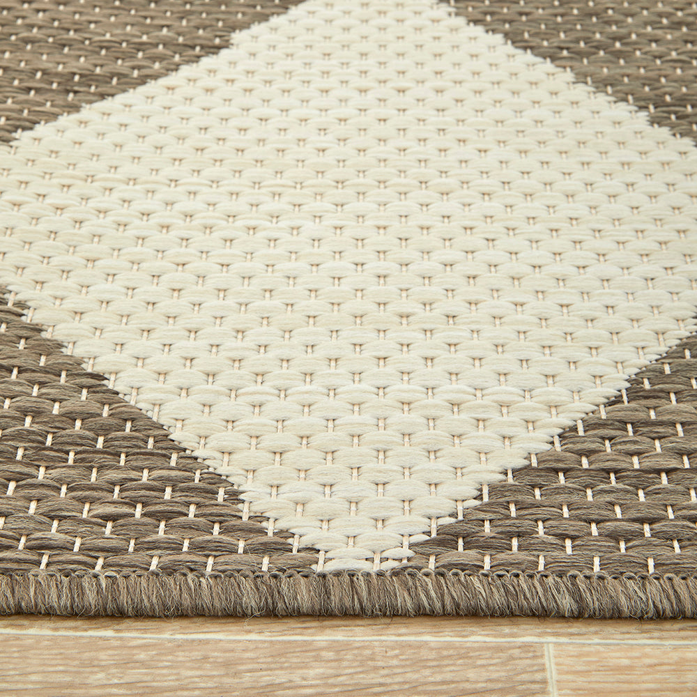 Travessa Taupe Brown Rug