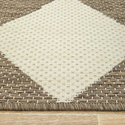 Travessa Taupe Brown Rug