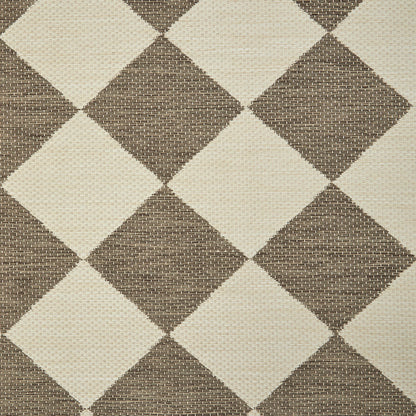 Travessa Taupe Brown Runner Rug