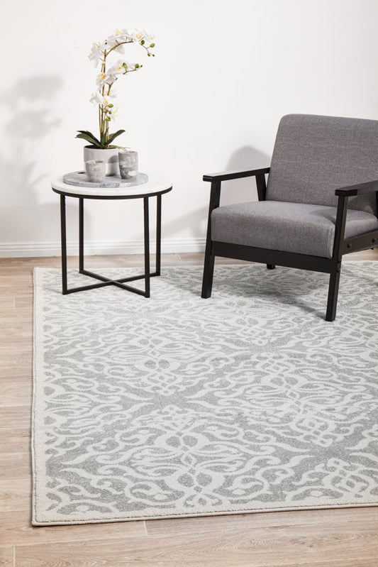 Umbra Ivory & Silver Rug