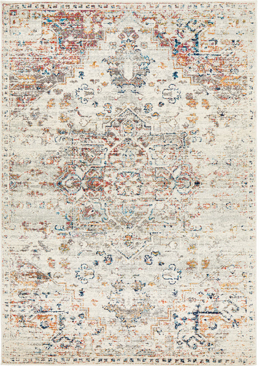 Vestra Silver & Rust Rug