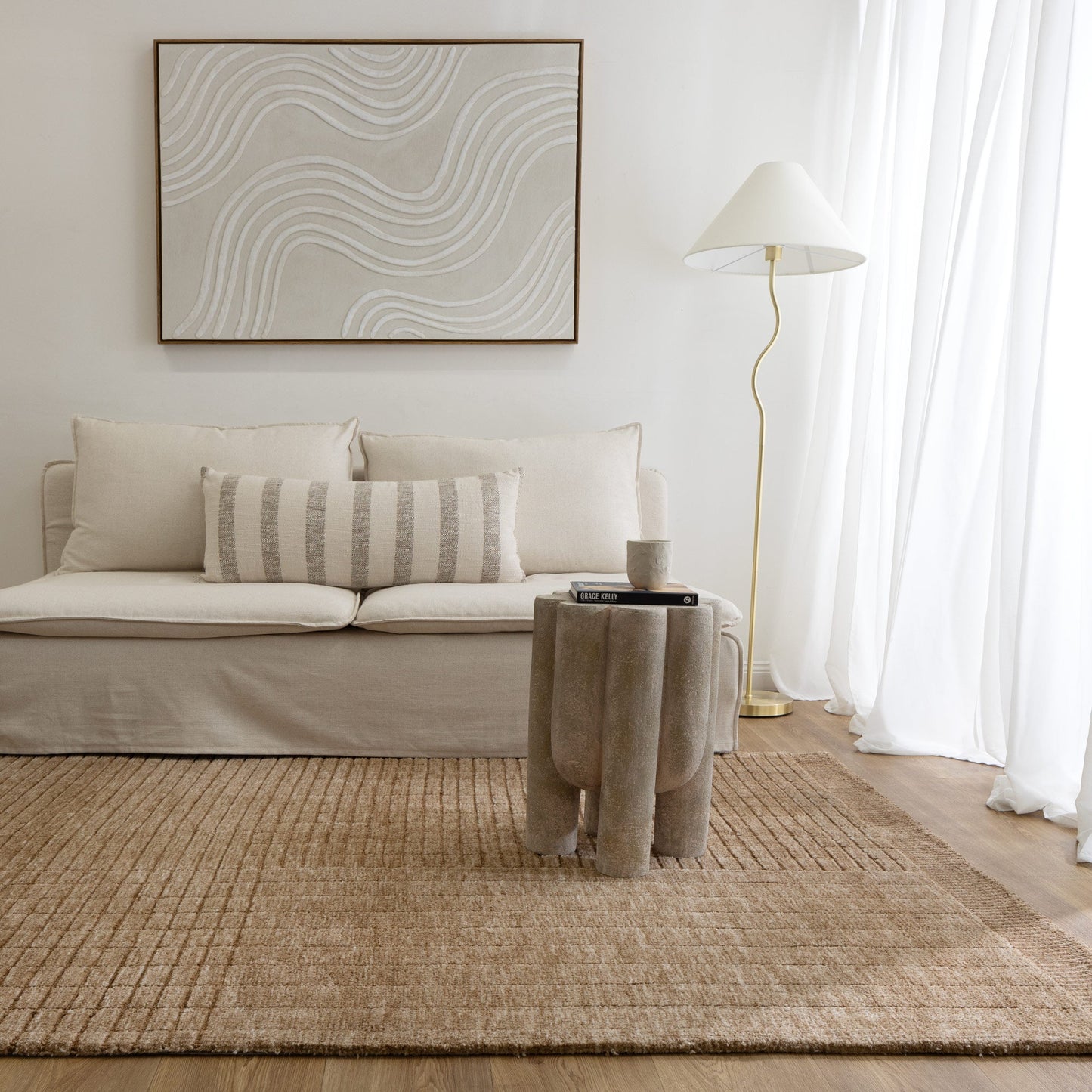 Dune Modern Brown Rug